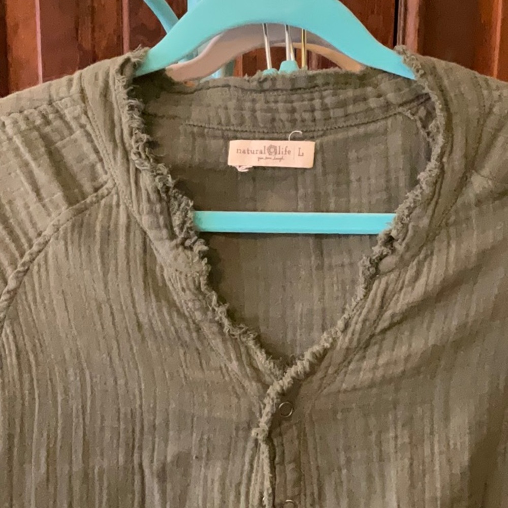 Natural Life Double Gauze Tunic